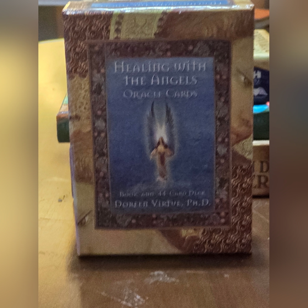 Healing with the Angels Oracle Cards by Doreen Virtue. 44 Cards